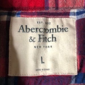 Abercrombie & Fitch Shirts - Men’s Large Checkered Abercrombie Flannel Shirt Abercrombie & Fitch Shirts - Men’s Large Checkered Abercrombie Flannel Shirt